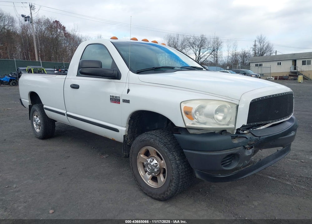 2008 DODGE RAM 2500 ST/SXT VIN: 3D7KS26D98G213406