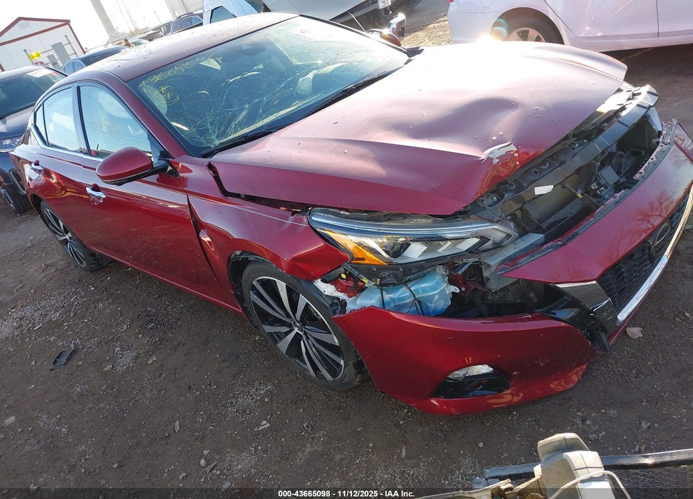 2021 NISSAN ALTIMA PLATINUM INTELLIGENT AWD VIN: 1N4BL4FW4MN314672