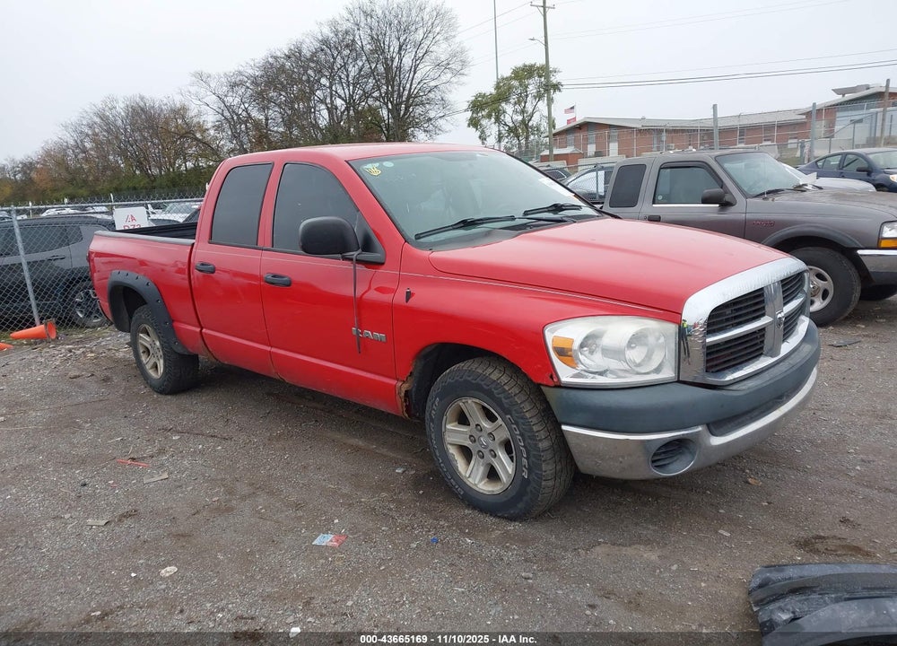 2008 DODGE RAM 1500 ST/SXT VIN: 1D7HA18K28J206511