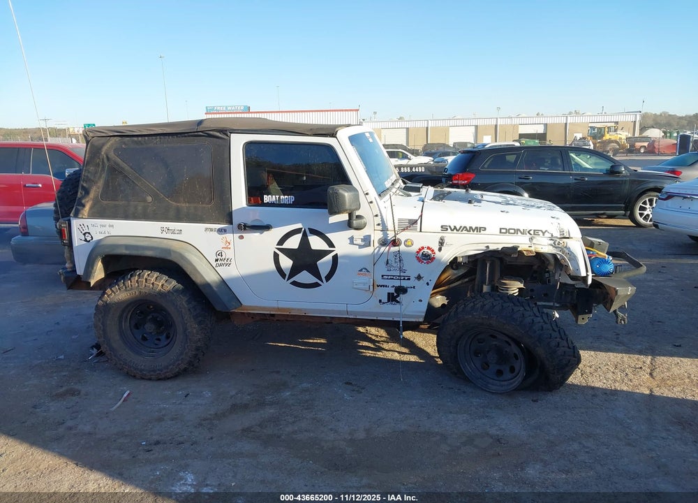 2013 JEEP WRANGLER SPORT VIN: 1C4AJWAG2DL576760