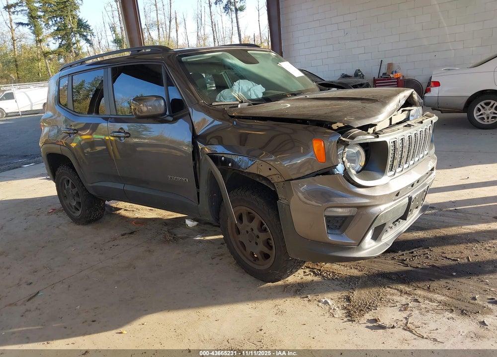 2019 JEEP RENEGADE LATITUDE 4X4 VIN: ZACNJBBB7KPK24308