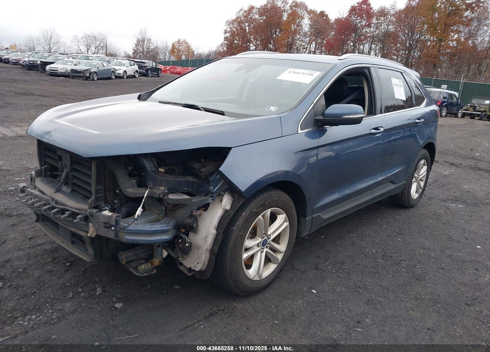 2019 FORD EDGE SEL VIN: 2FMPK4J95KBC31583