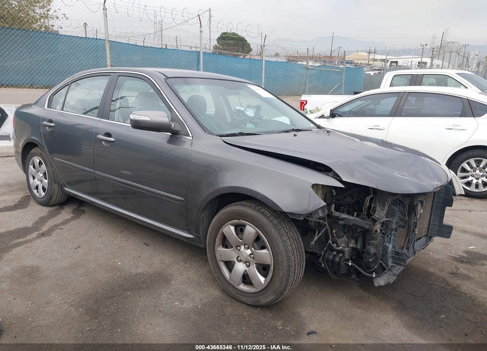 2009 KIA OPTIMA LX VIN: KNAGE228X95333611