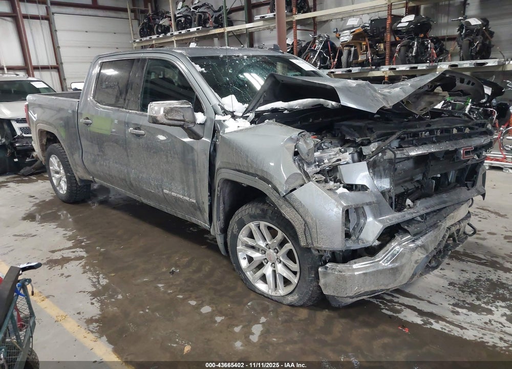2021 GMC SIERRA 1500 4WD  SHORT BOX SLE VIN: 3GTU9BET1MG312934