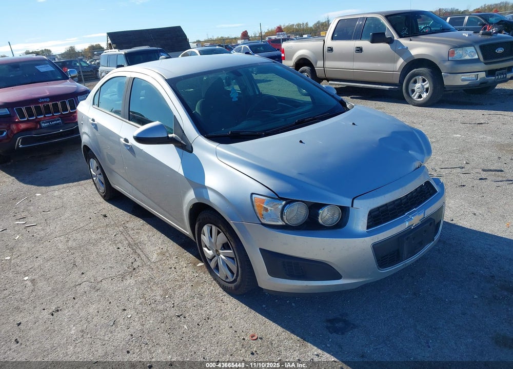 2015 CHEVROLET SONIC LS AUTO VIN: 1G1JA5SH3F4134397