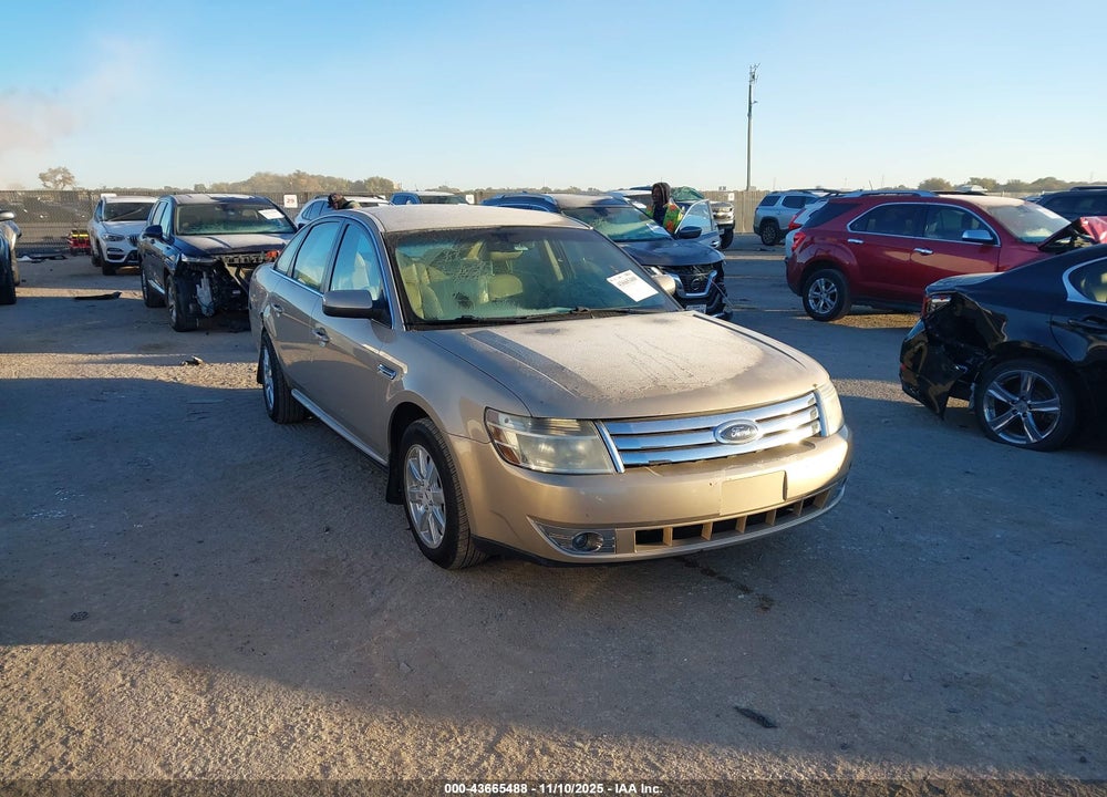 2008 FORD TAURUS SEL VIN: 1FAHP27W08G106686