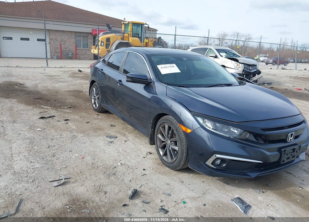 2019 HONDA CIVIC EX VIN: JHMFC1F33KX008370