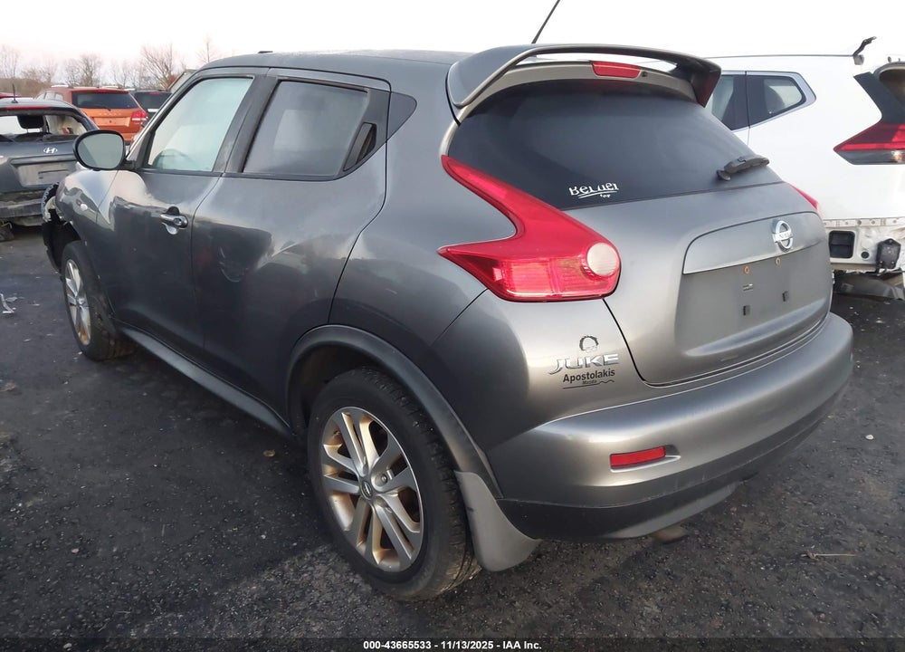 2011 NISSAN JUKE SV VIN: JN8AF5MV4BT010073