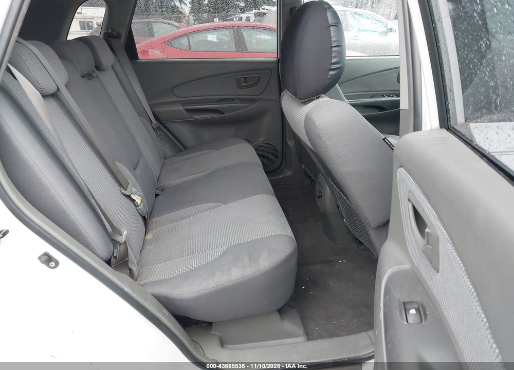 2007 HYUNDAI TUCSON GLS VIN: KM8JM12B77U528744