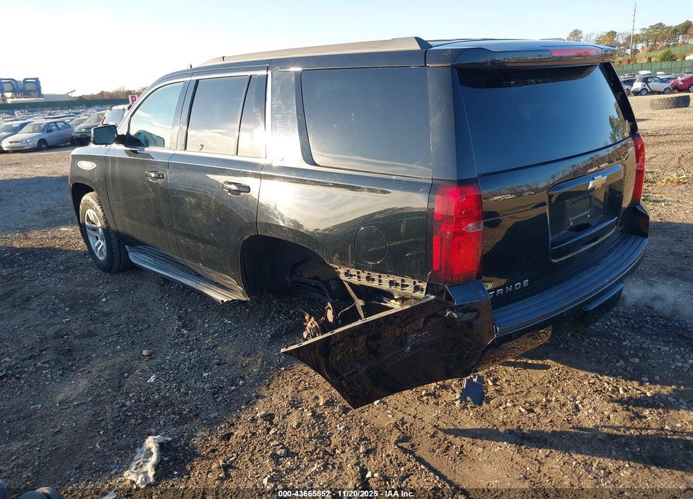 2015 CHEVROLET TAHOE LT VIN: 1GNSKBKC2FR699438