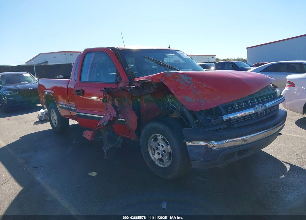 2001 CHEVROLET SILVERADO 1500 LT VIN: 1GCEK19T91E241479