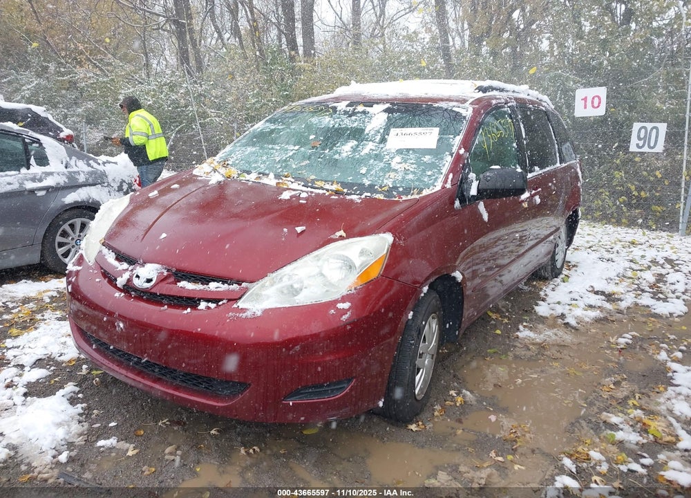 2009 TOYOTA SIENNA LE VIN: 5TDZK23C19S239621