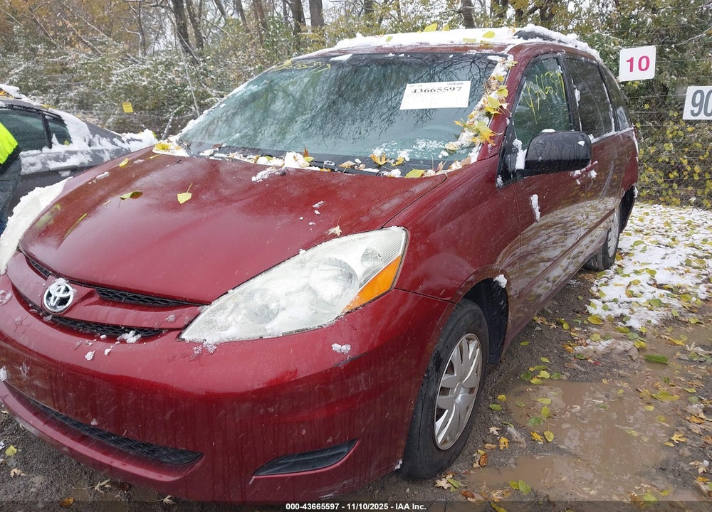 2009 TOYOTA SIENNA LE VIN: 5TDZK23C19S239621