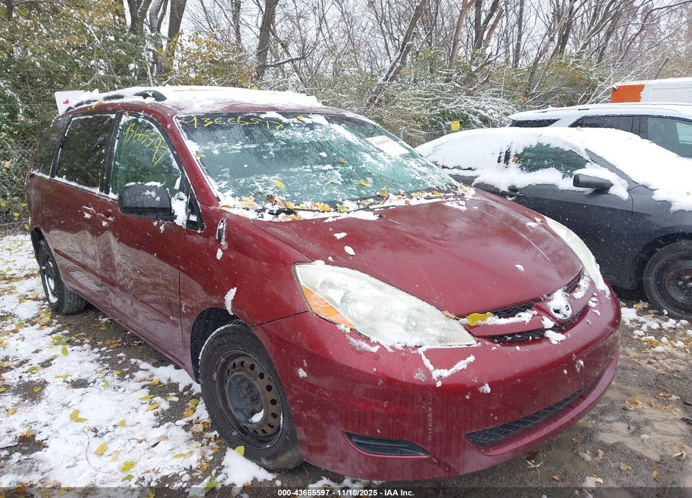 2009 TOYOTA SIENNA LE VIN: 5TDZK23C19S239621