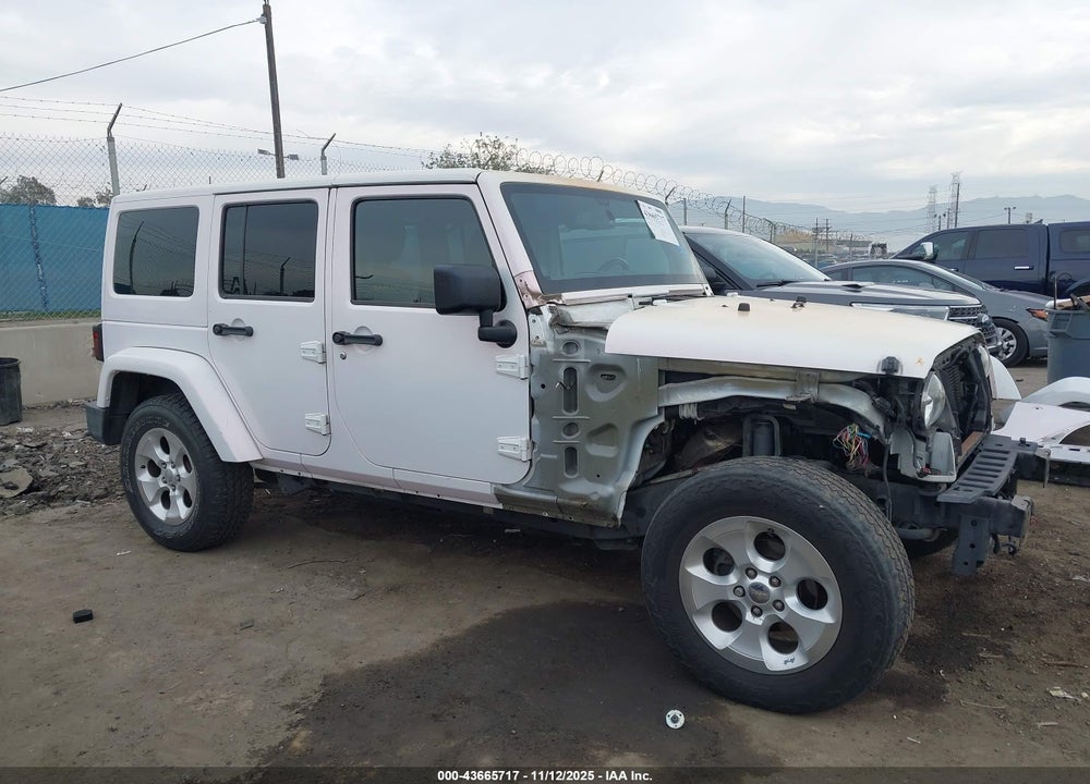 2014 JEEP WRANGLER UNLIMITED SAHARA VIN: 1C4HJWEG3EL179312