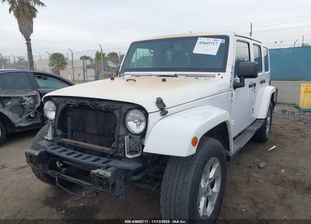 2014 JEEP WRANGLER UNLIMITED SAHARA VIN: 1C4HJWEG3EL179312
