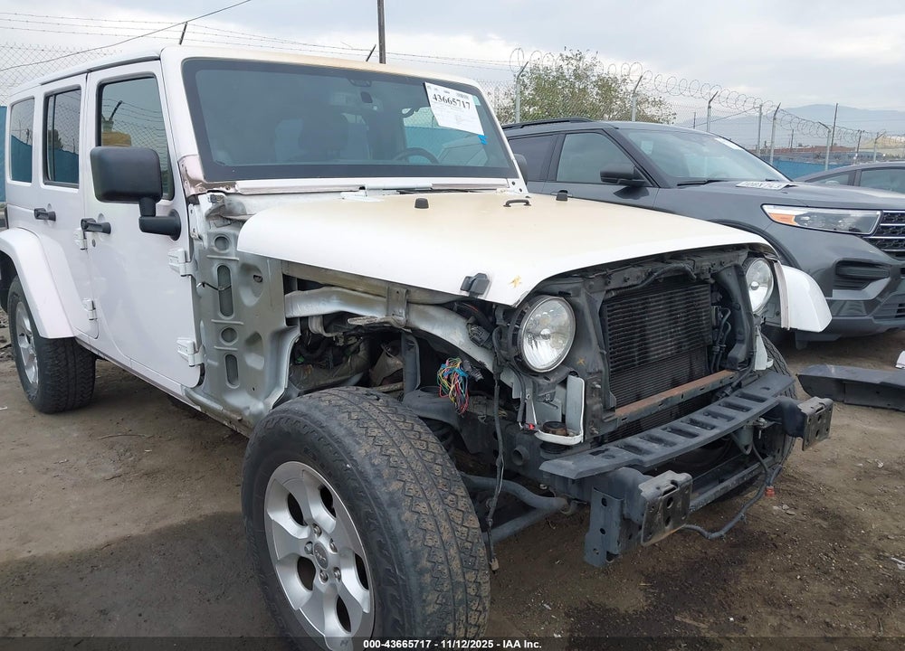 2014 JEEP WRANGLER UNLIMITED SAHARA VIN: 1C4HJWEG3EL179312