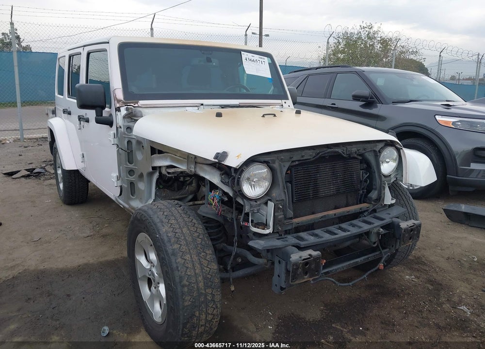 2014 JEEP WRANGLER UNLIMITED SAHARA VIN: 1C4HJWEG3EL179312