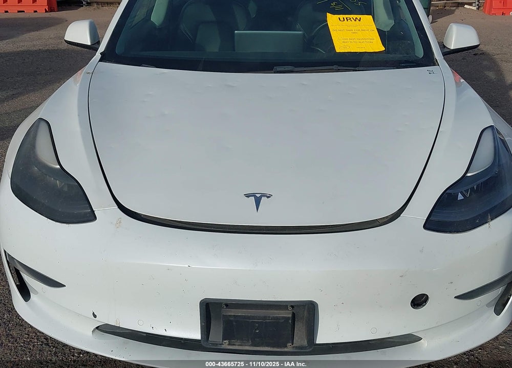 2022 TESLA MODEL 3 VIN: 5YJ3E1EB0NF194746
