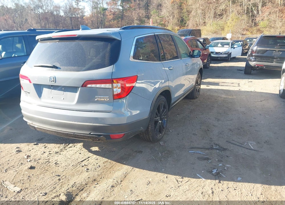 2022 HONDA PILOT AWD SPECIAL EDITION VIN: 5FNYF6H22NB041622