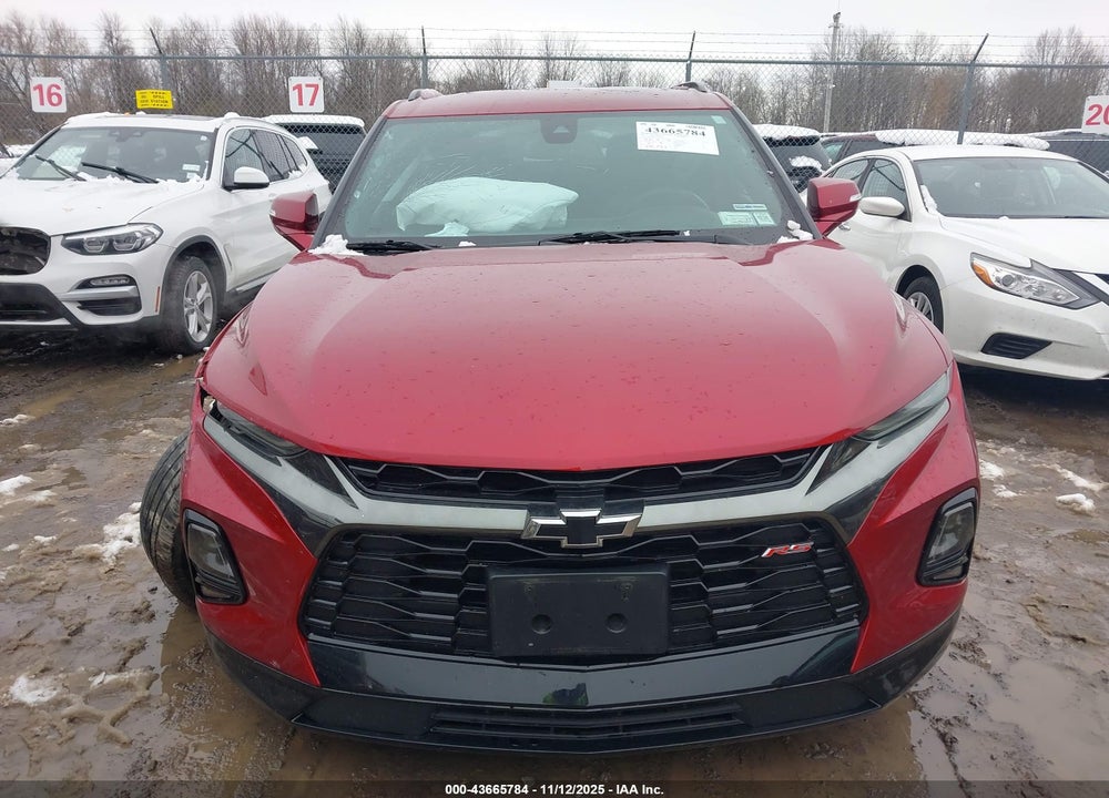 2022 CHEVROLET BLAZER AWD RS VIN: 3GNKBKRSXNS181988
