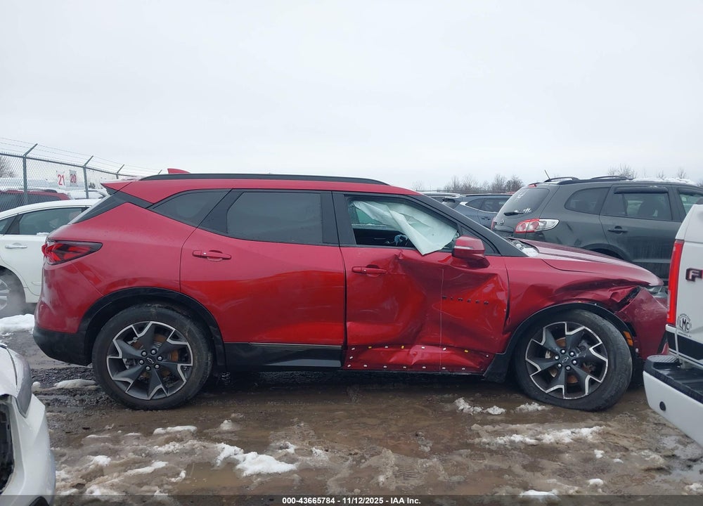 2022 CHEVROLET BLAZER AWD RS VIN: 3GNKBKRSXNS181988