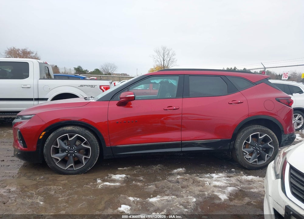 2022 CHEVROLET BLAZER AWD RS VIN: 3GNKBKRSXNS181988