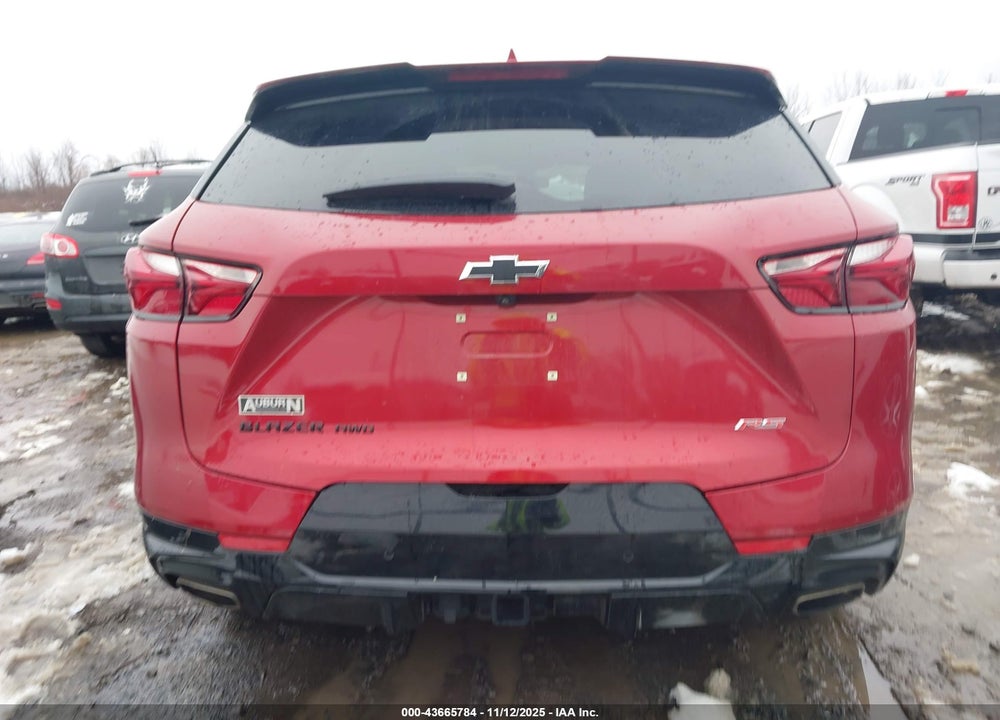 2022 CHEVROLET BLAZER AWD RS VIN: 3GNKBKRSXNS181988