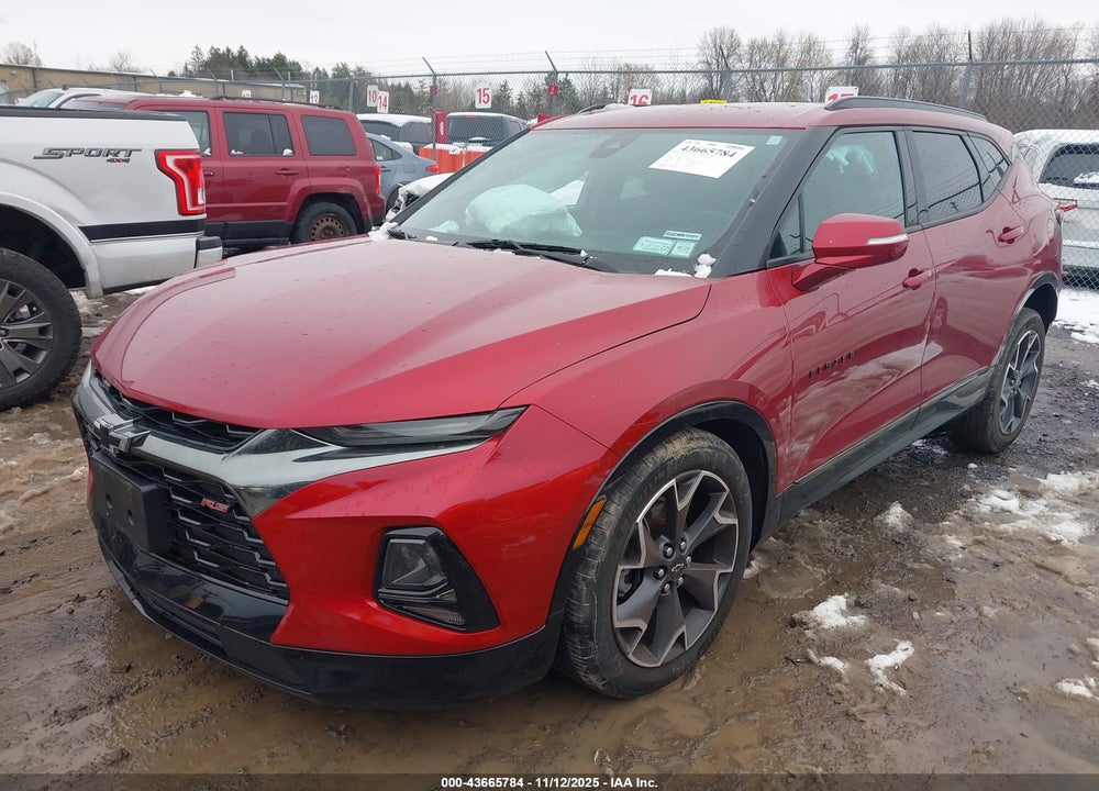 2022 CHEVROLET BLAZER AWD RS VIN: 3GNKBKRSXNS181988