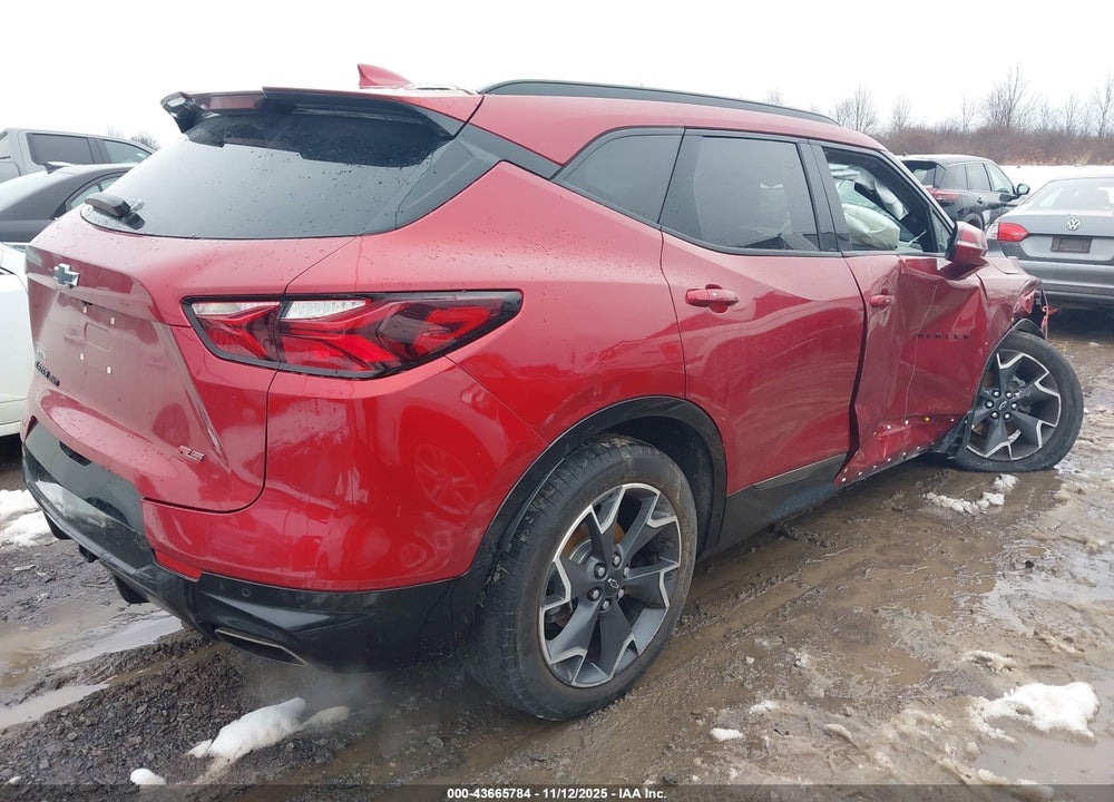 2022 CHEVROLET BLAZER AWD RS VIN: 3GNKBKRSXNS181988
