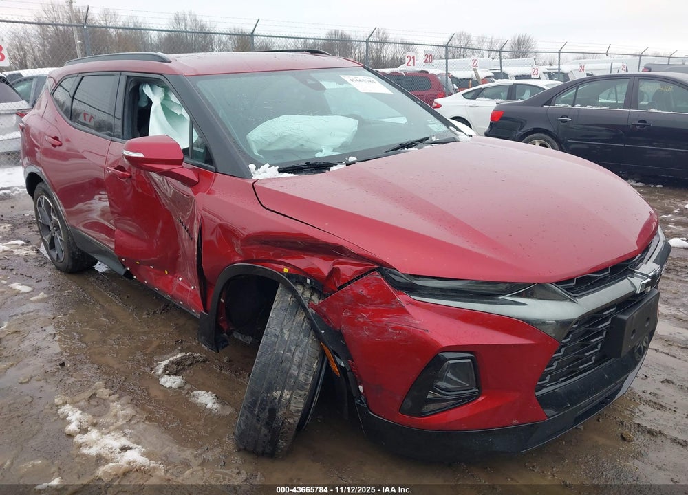 2022 CHEVROLET BLAZER AWD RS VIN: 3GNKBKRSXNS181988