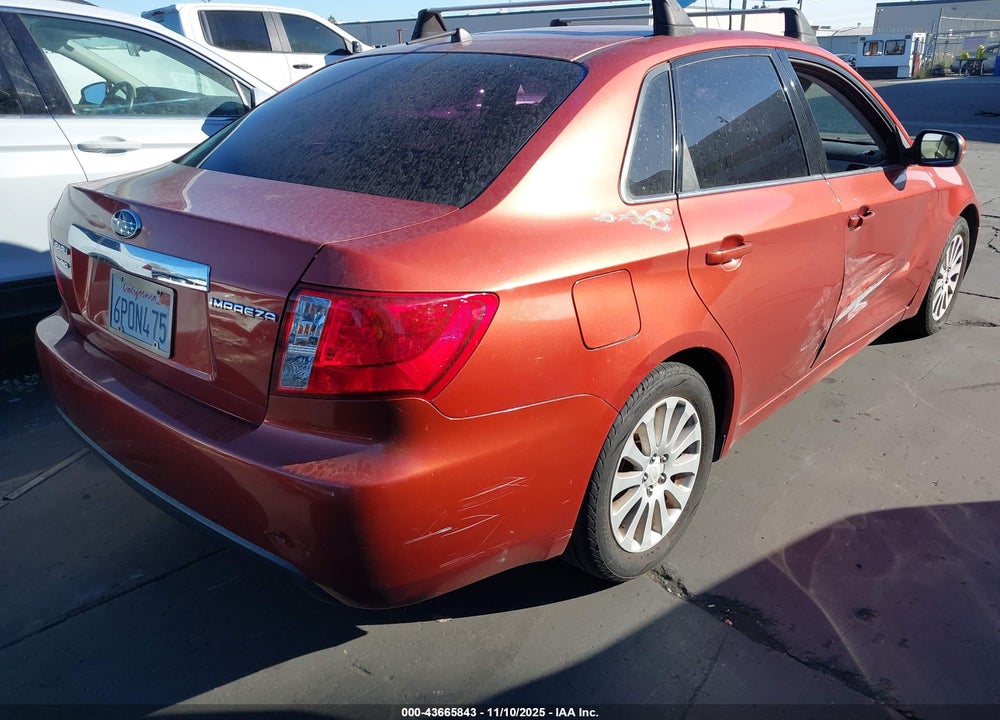2010 SUBARU IMPREZA 2.5I PREMIUM VIN: JF1GE6B65AH513712