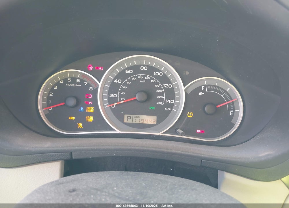 2010 SUBARU IMPREZA 2.5I PREMIUM VIN: JF1GE6B65AH513712
