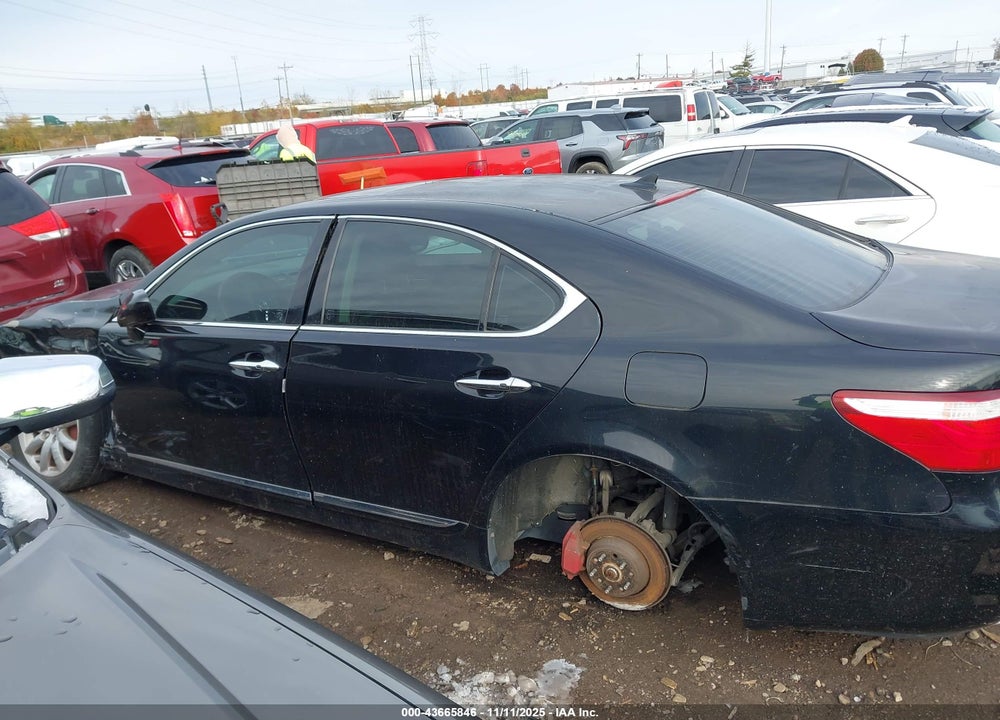 2008 LEXUS LS 460 VIN: JTHBL46F885076467