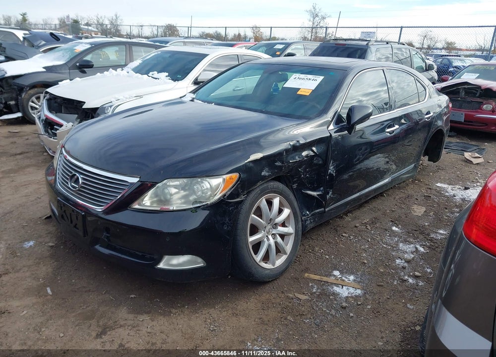 2008 LEXUS LS 460 VIN: JTHBL46F885076467