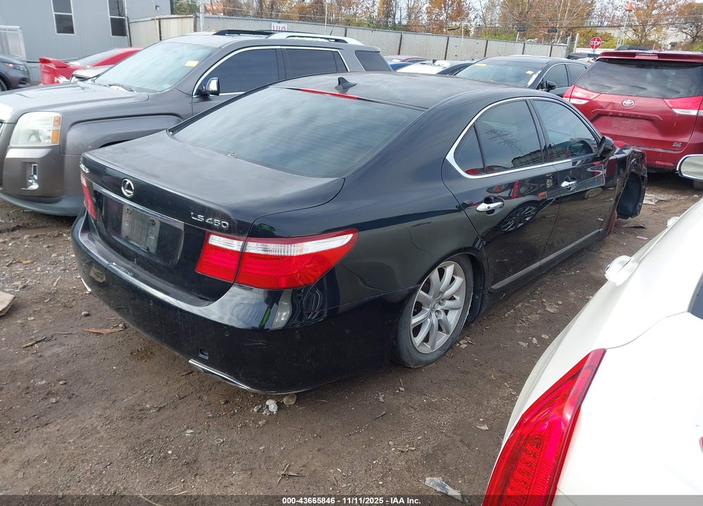 2008 LEXUS LS 460 VIN: JTHBL46F885076467