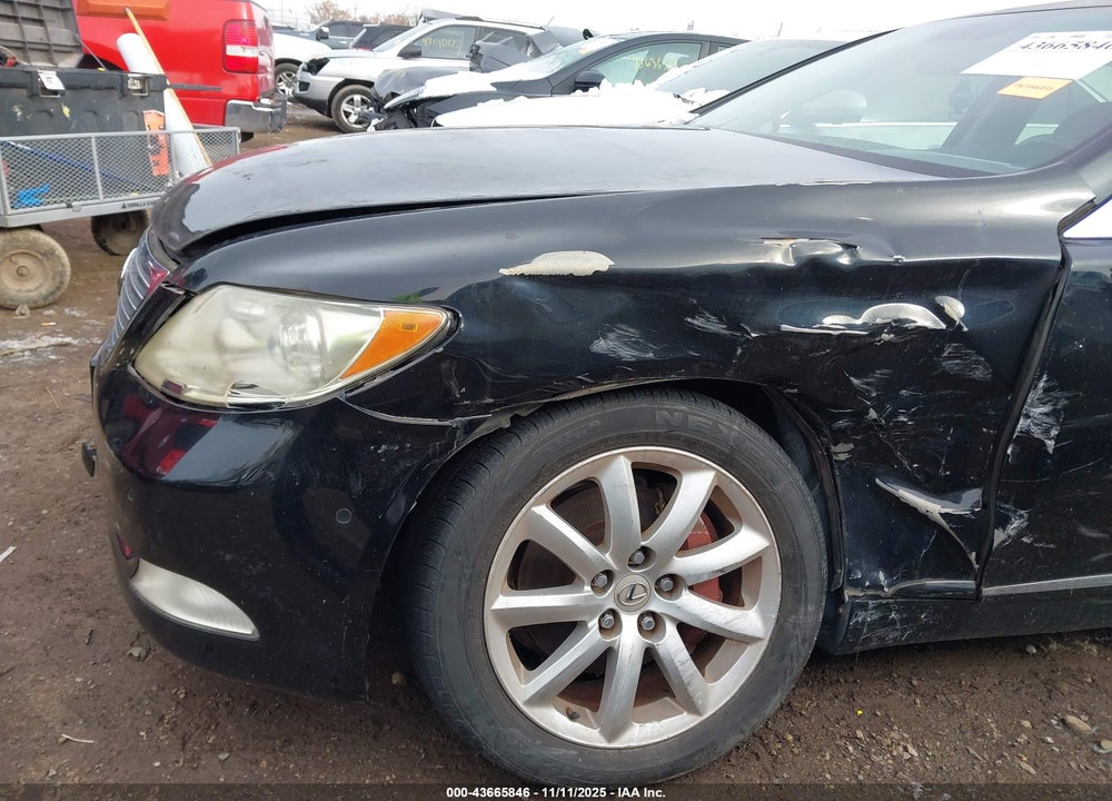 2008 LEXUS LS 460 VIN: JTHBL46F885076467
