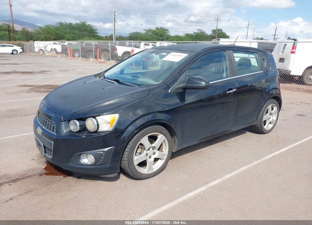 2016 CHEVROLET SONIC LTZ AUTO VIN: 1G1JE6SB8G4144253