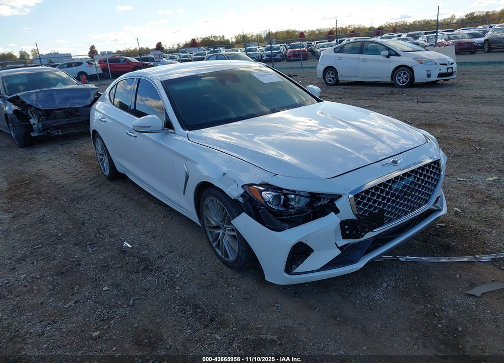 2020 GENESIS G70 2.0T RWD VIN: KMTG64LA6LU062252