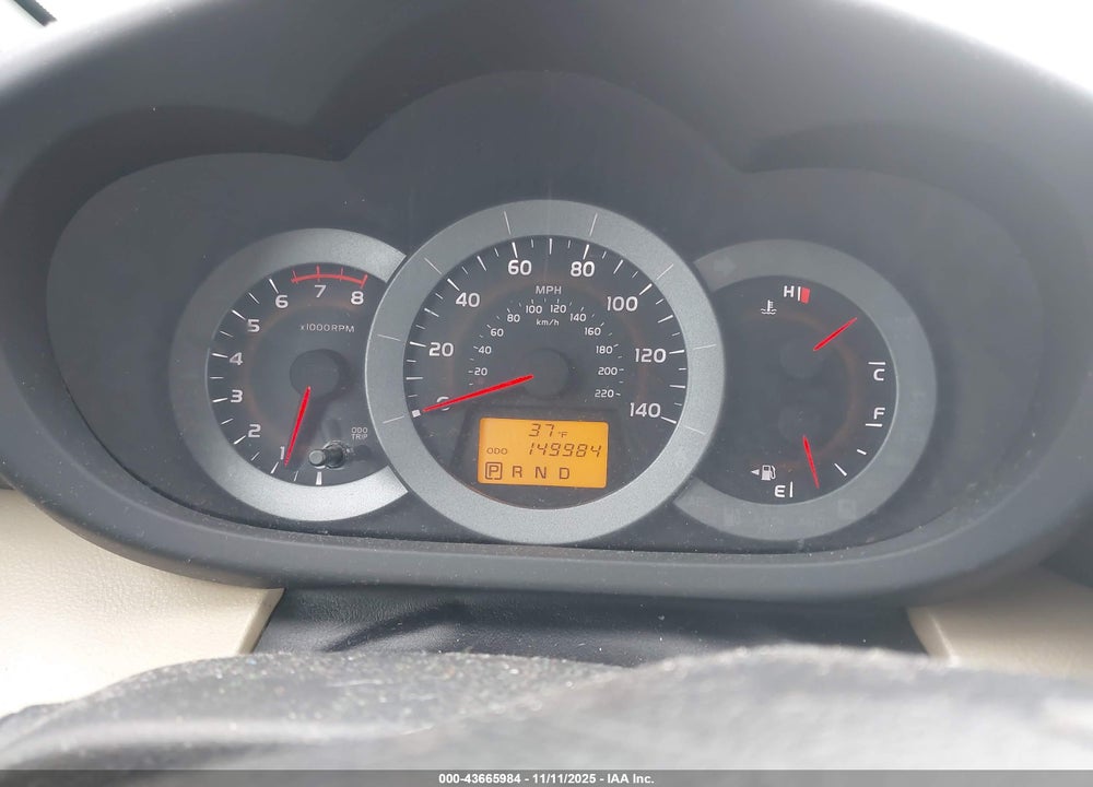 2011 TOYOTA RAV4 VIN: 2T3BF4DV4BW122119