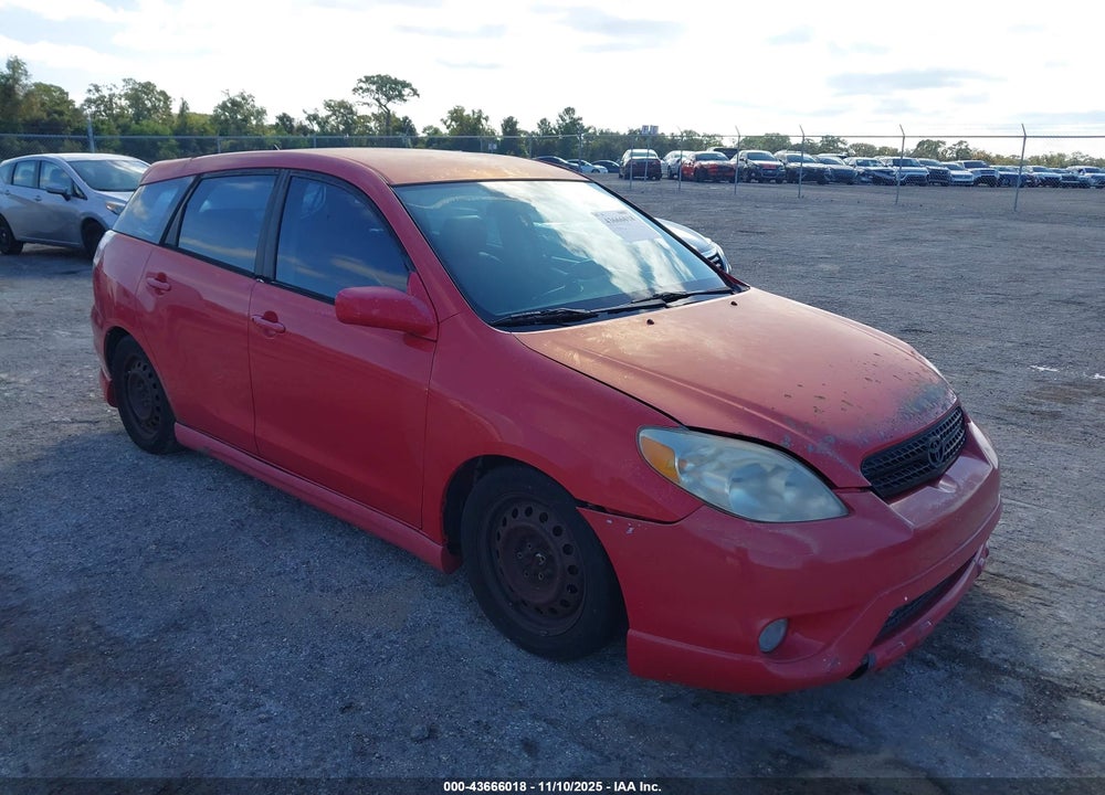 2005 TOYOTA MATRIX XRS VIN: 2T1KY32EX5C319236
