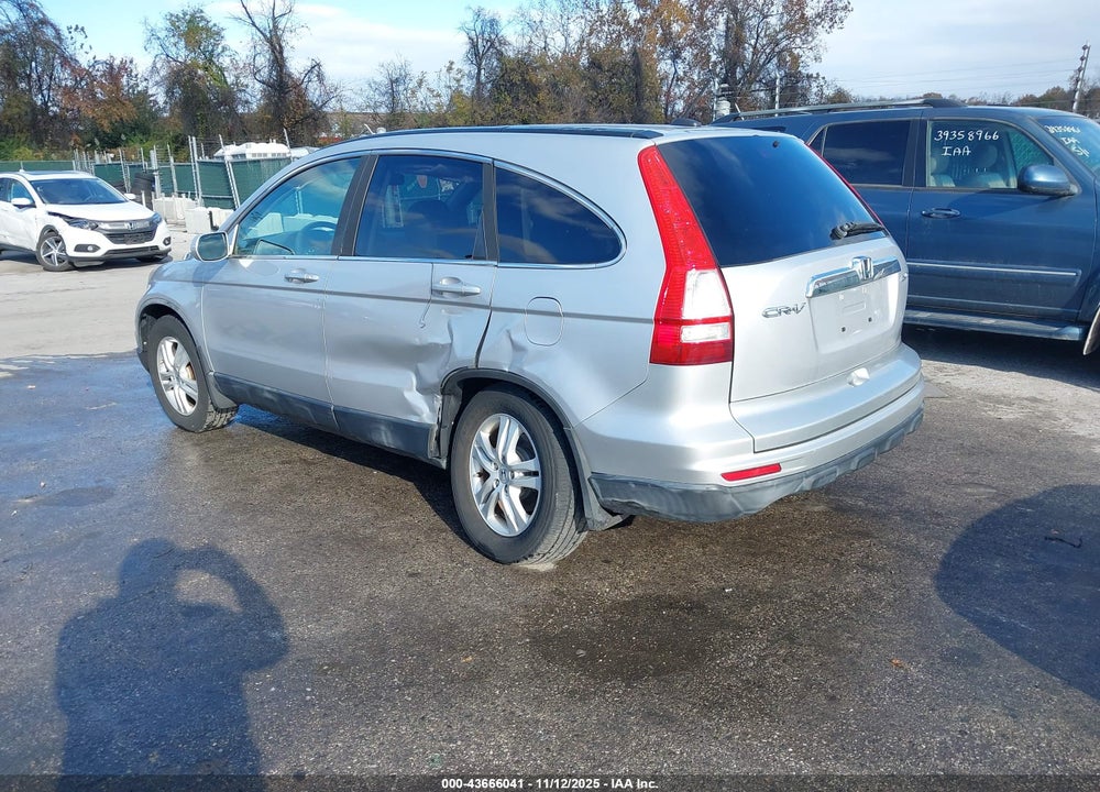 2011 HONDA CR-V EX-L VIN: 5J6RE4H77BL072715