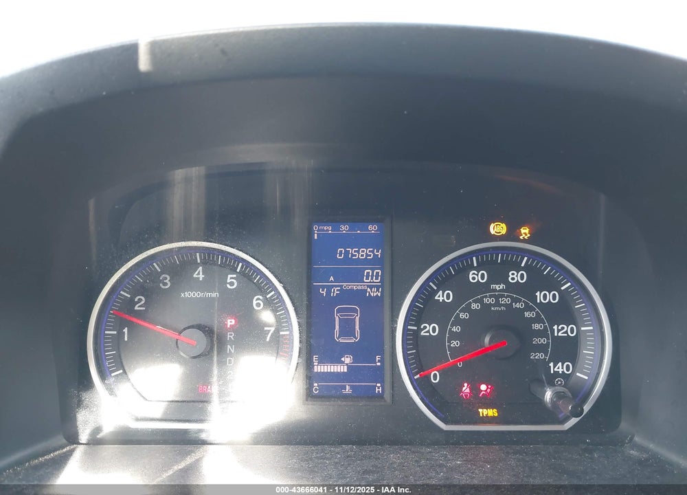 2011 HONDA CR-V EX-L VIN: 5J6RE4H77BL072715