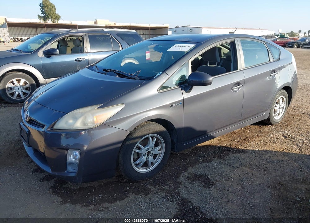 2011 TOYOTA PRIUS TWO VIN: JTDKN3DU1B0259852