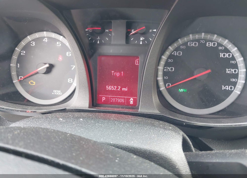 2011 GMC TERRAIN SLT-2 VIN: 2CTALWEC5B6235199