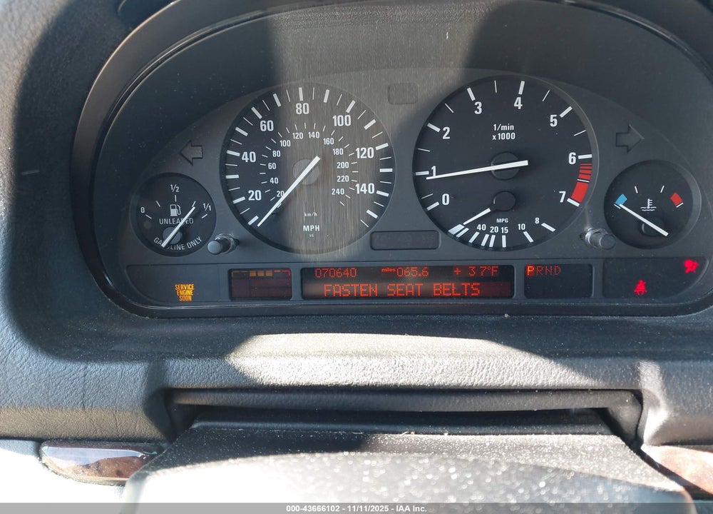 2005 BMW X5 4.4I VIN: 5UXFB53595LV17908