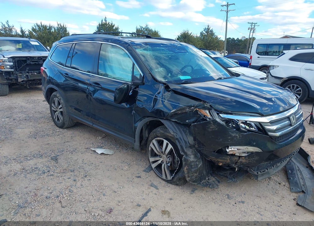 2018 HONDA PILOT EX-L VIN: 5FNYF5H66JB016617