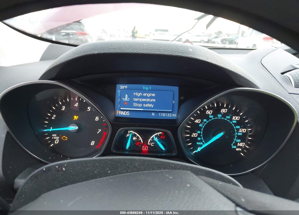 2014 FORD ESCAPE SE VIN: 1FMCU9GX7EUB24741