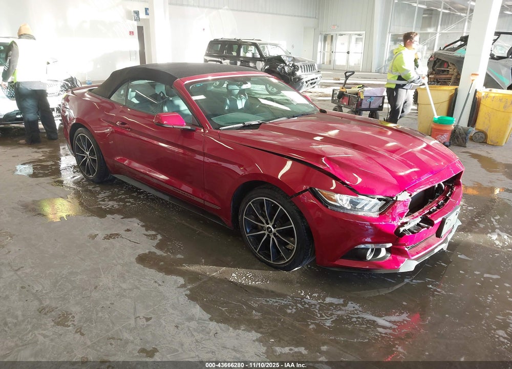 2016 FORD MUSTANG ECOBOOST PREMIUM VIN: 1FATP8UHXG5220725