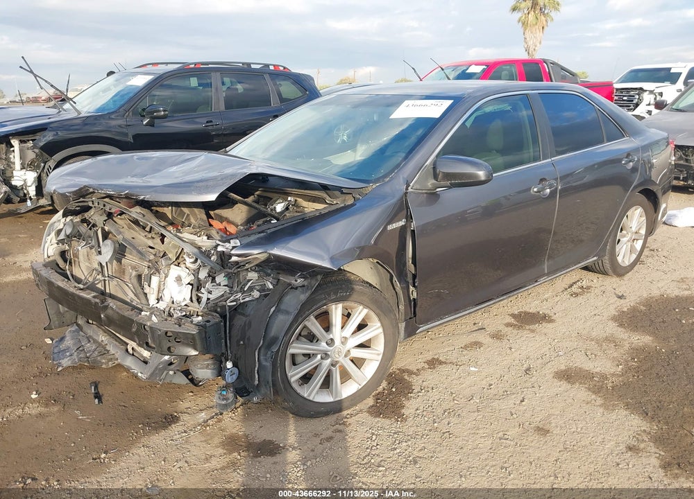 2014 TOYOTA CAMRY HYBRID XLE VIN: 4T1BD1FK0EU116046